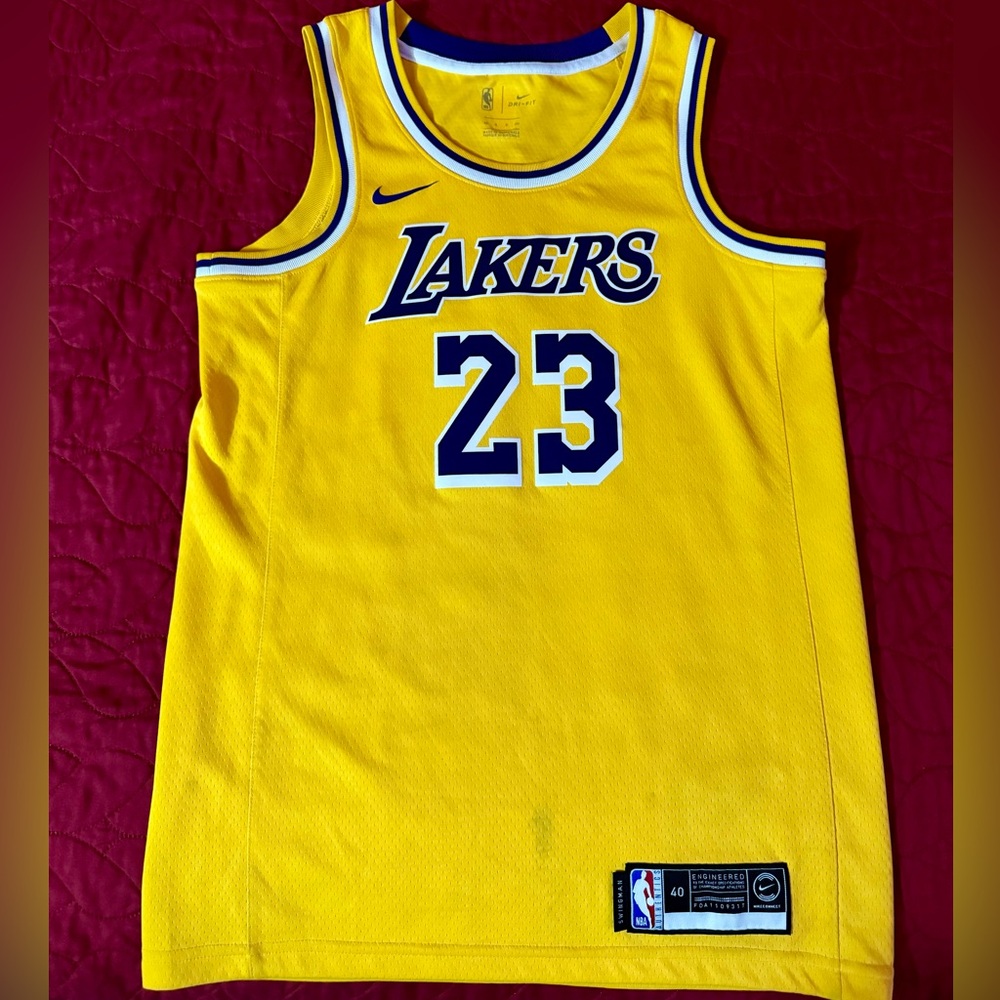 Lakers basketball Nike Jersey
